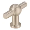 Siro Knop Thea rvs look 50mm