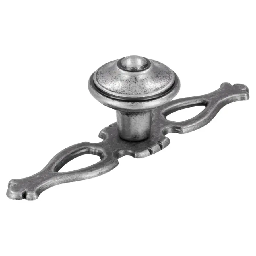 Siro Knop Violet tin look 108mm