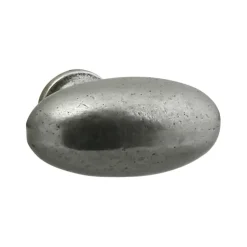 Geen Knop Warwick tin look 40mm