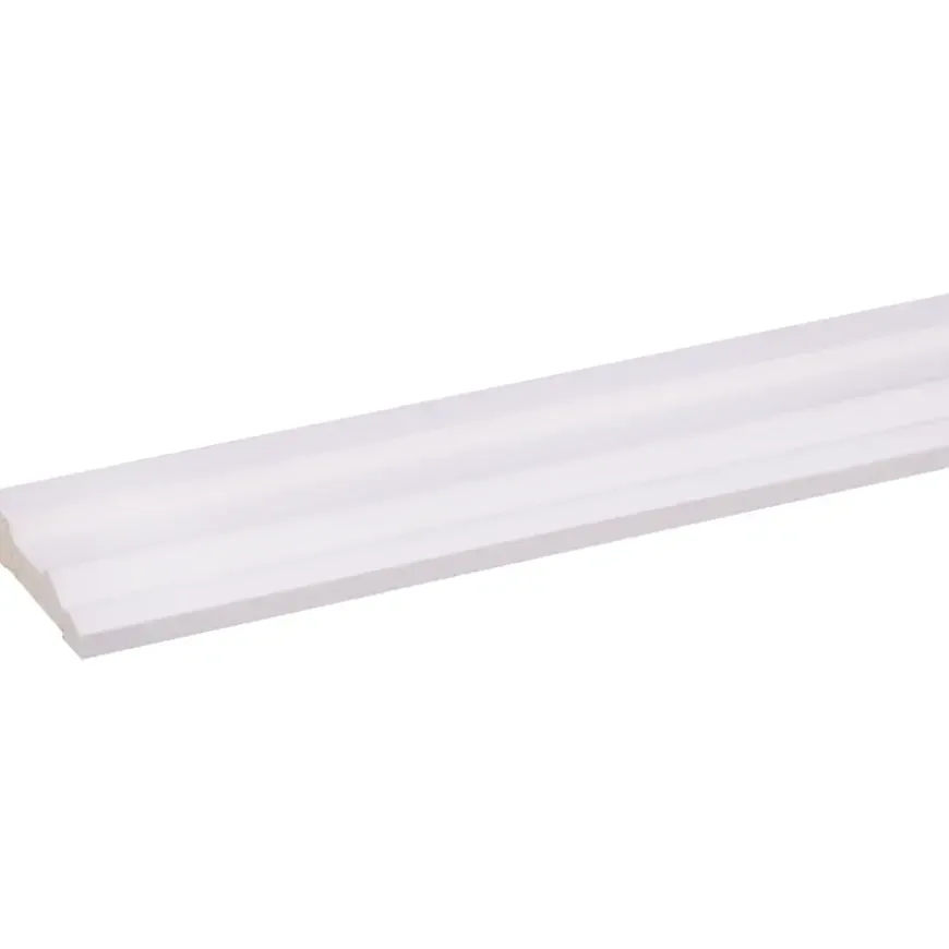 Koplat grenen gegrond 15x57 mm, lengte 270 cm