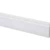 Koplat MDF klassiek wit gegrond 12x68mm 270cm