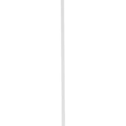 Koplat MDF klassiek wit gegrond 12x68mm 270cm