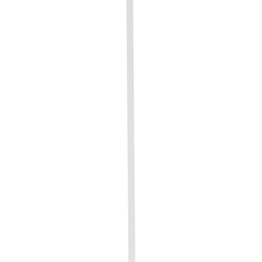Koplat MDF klassiek wit gegrond 12x68mm 270cm