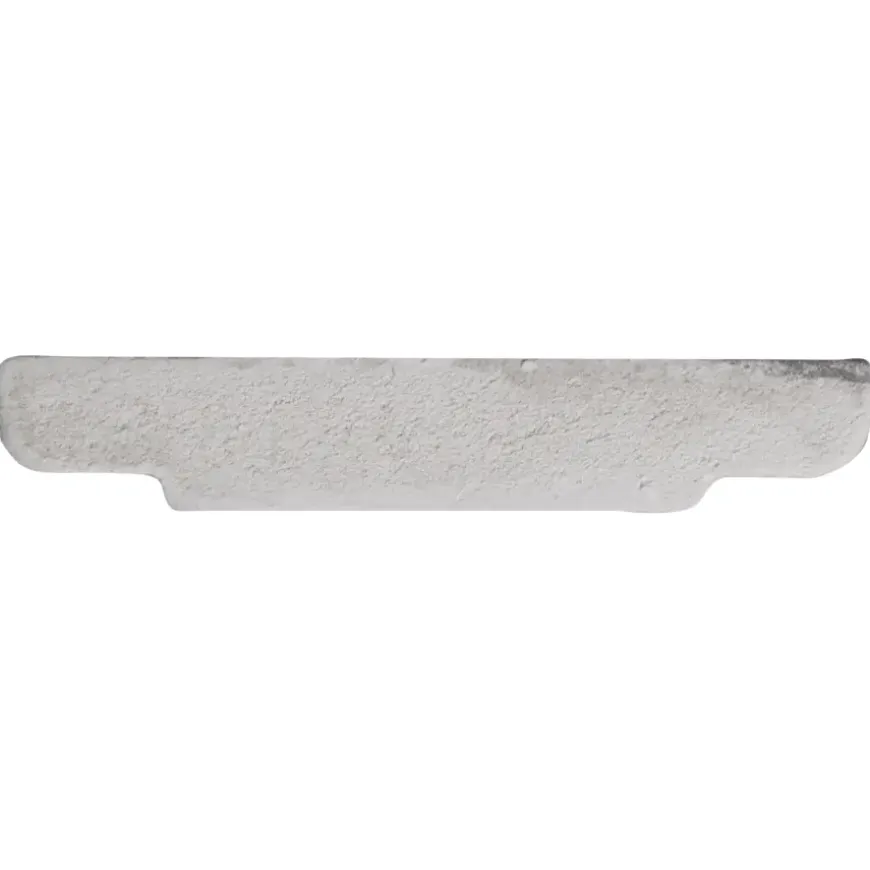 Koplat MDF klassiek wit gegrond 12x68mm 270cm