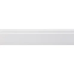 Koplat MDF klassiek wit gegrond 12x68mm 270cm