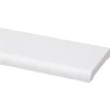 Koplat recht grenen wit gelakt 12x68mm 270cm