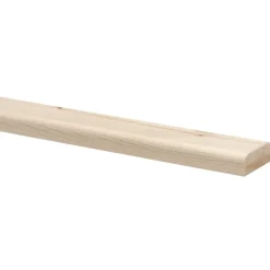 Koplat vuren recht 13x34 mm, lengte 270 cm