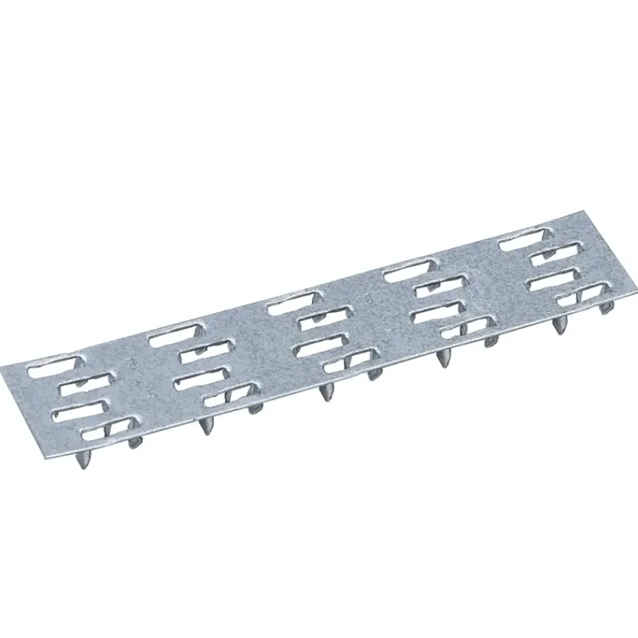 Geen Kramplaat 25x127 mm verzinkt