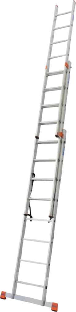 Krause Tribilo Schuifladder 3 x 8 treden