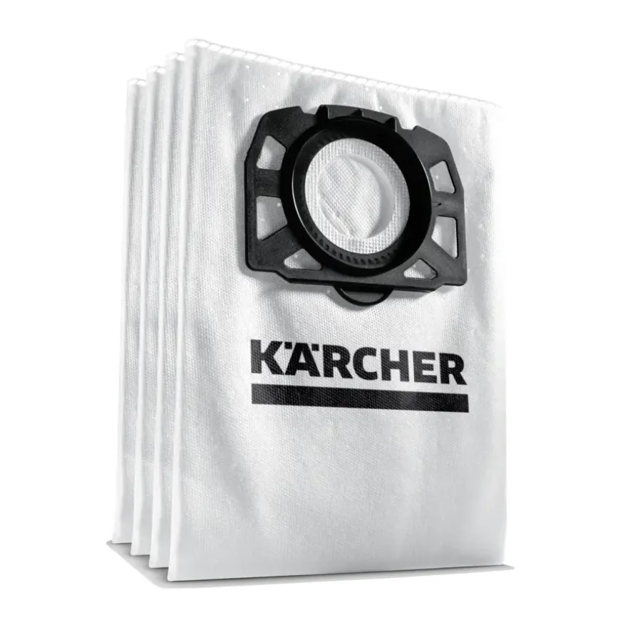 Kärcher stofzuigerzakken MV & WD 4/5/6 serie 4 stuks