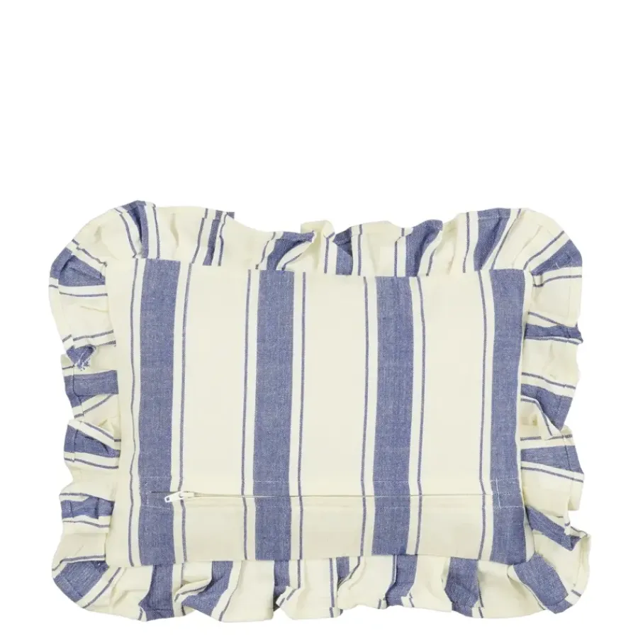 Geen Kussen blauw - l35xb25xh10cm