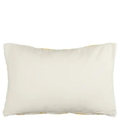 Geen Kussen geel scallopes - l55xb35xh10cm
