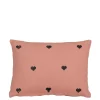 Geen Kussen hart roze - l35xb25xh10cm