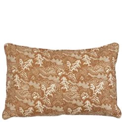 Geen Kussen landscape l.bruin - l55xb35xh10cm