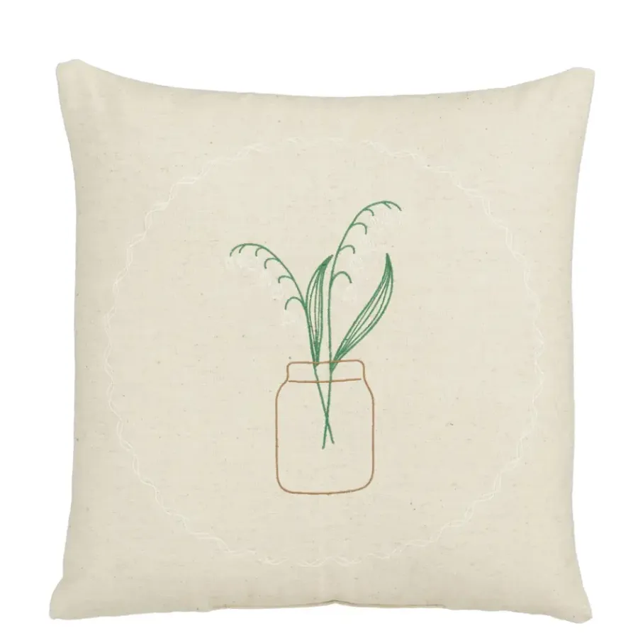 Geen Kussen off white - l45xb45xh10cm