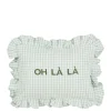 Geen Kussen Oh La La l.blauw - l35xb25xh10cm