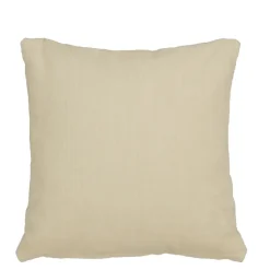Geen Kussen print driehoek beige 45 x 45 cm