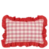 Geen Kussen ruit roze - l55xb35xh10cm