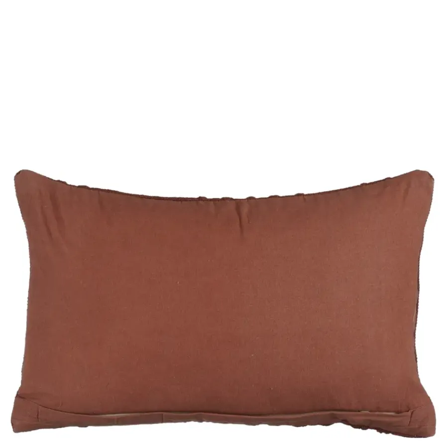 Geen Kussen streep bruin - l55xb35xh10cm