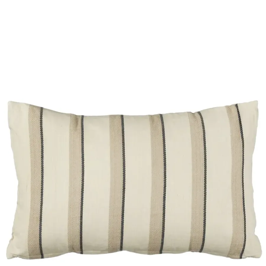 Geen Kussen streep off white - l55xb35xh10cm