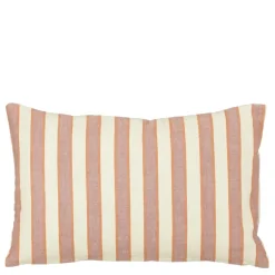Geen Kussen streep roze - l55xb35xh10cm