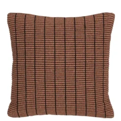 Geen Kussen streep roze 45 x 45 cm