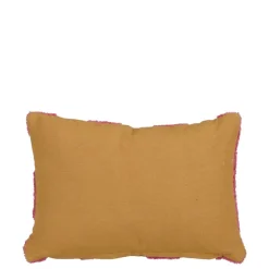 Geen Kussen tufted l.bruin - l35xb25xh10cm
