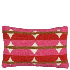 Geen Kussen tufted roze - l55xb35xh10cm