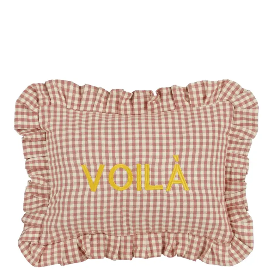 Geen Kussen Voila roze - l35xb25xh10cm