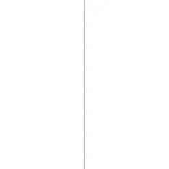 Kwartrond grenen wit gelakt 13x13mm 270cm
