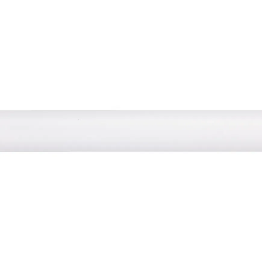 Kwartrond grenen wit gelakt 11x11mm 270cm