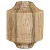 Geen Lantaarn jute d.groen - h51xd40 cm