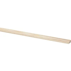 Lat grenen halfrond 7x18 mm lengte 270 cm