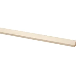 Lat kwartrond grenen 12x12 mm 270 cm