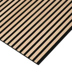 Lattenwand Melbourne 260x52 cm licht eiken, dikte 9,7 mm 2 stuks per pak