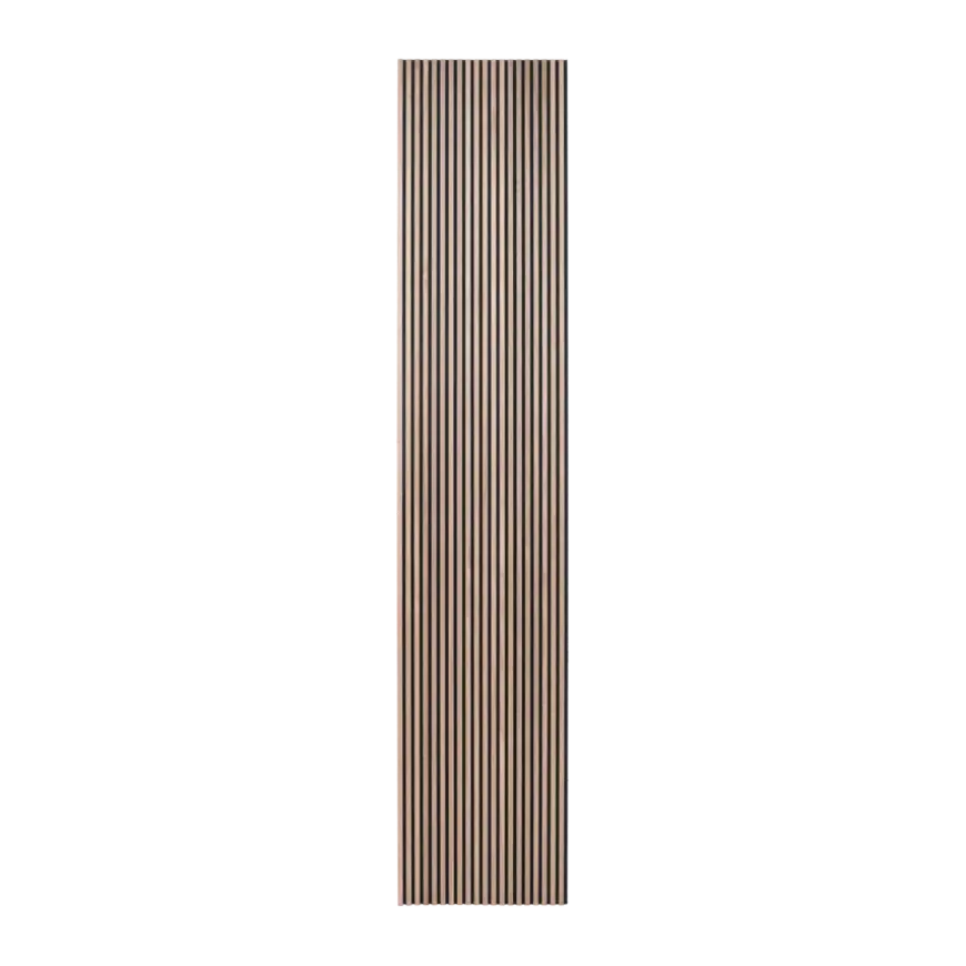 Lattenwand Melbourne 260x52cm walnoot, dikte 9,7 mm 2 stuks per pak
