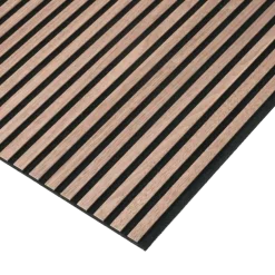 Lattenwand Melbourne 260 x 52 cm walnoot dikte 9,7 mm los