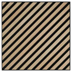 Lattenwand tegel Hongaarse punt licht eiken 55,3x55,3 cm, dikte 22 mm - 2 stuks per pak