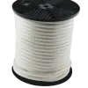 Ledent gevlochten touw wit nylon 3 mm 50 m