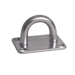 Ledent oog op plaat 40 mm