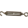 Ledent spanwartel haak/oog verzinkt 5 mm (2 stuks)
