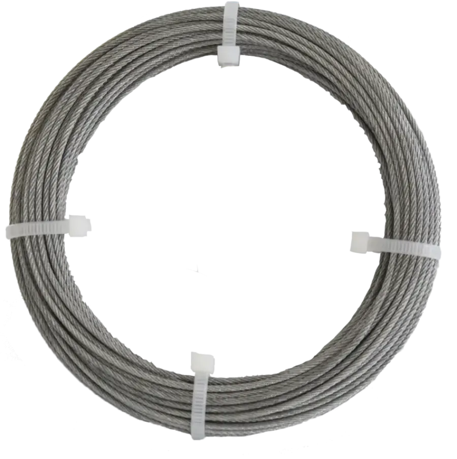 Ledent staaldraad grijs Ø2 mm / 10 m
