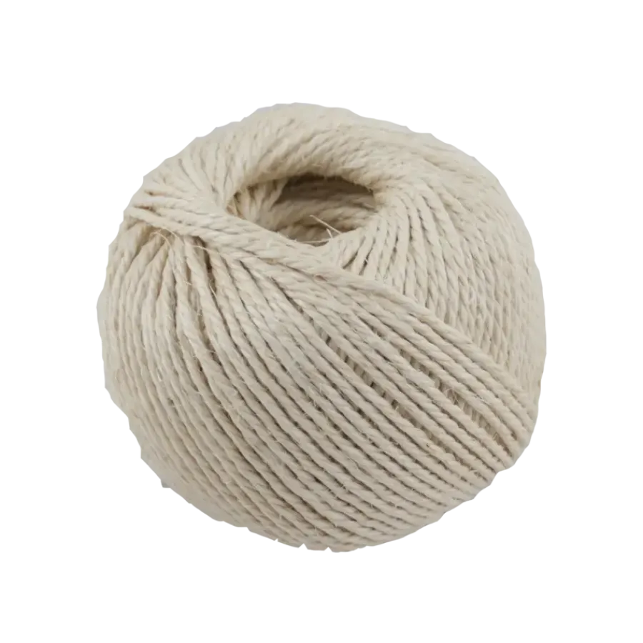 Ledent touw sisal S2 wit Ø3 mm / 140 m