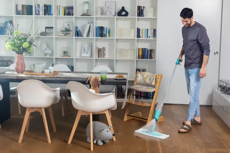LEIFHEIT Easy Spray XL dweil met sproeier 42 cm