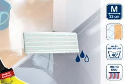 LEIFHEIT Picobello Micro Duo vervangende dweil M 33 cm