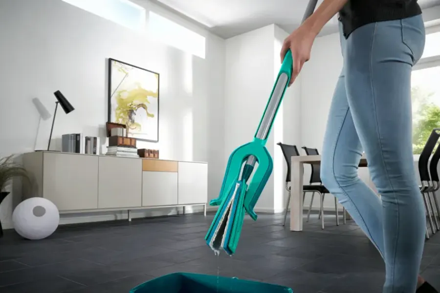 LEIFHEIT Picobello Micro Duo dweil M 33 cm met steel