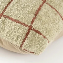 Geen Lines kussen taupe - l45xb45xh10cm