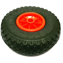 Dörner&Helmer Los wiel rubber 260mm met asgat 20mm tot 150kg