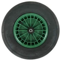 Luchtwiel groen t.b.v. kruiwagen