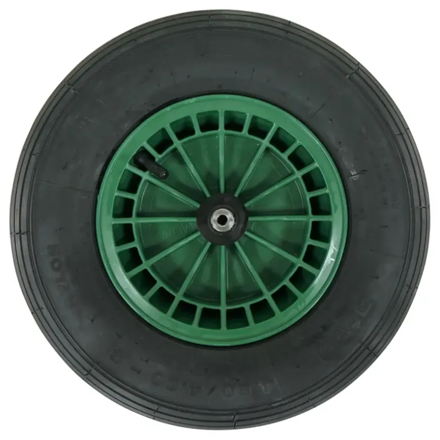Luchtwiel groen t.b.v. kruiwagen